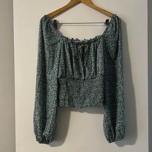 SHEIN Floral Crop Top